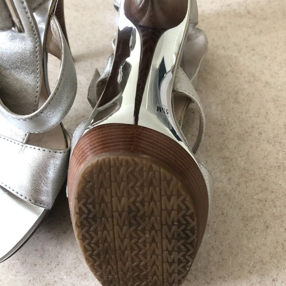 Michael Kors Silver Stilettos - Picture 5 of 6